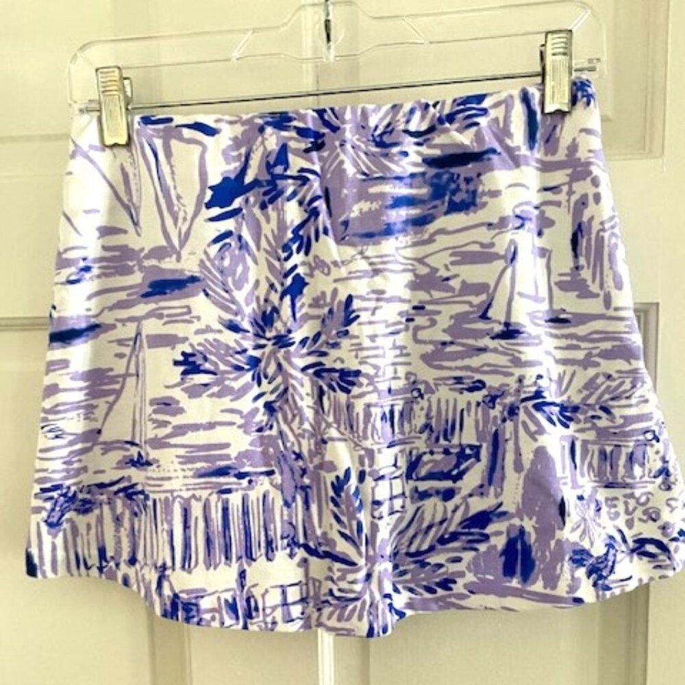 Lilly Pulitzer Purple Skort XS - Picture 6 of 10